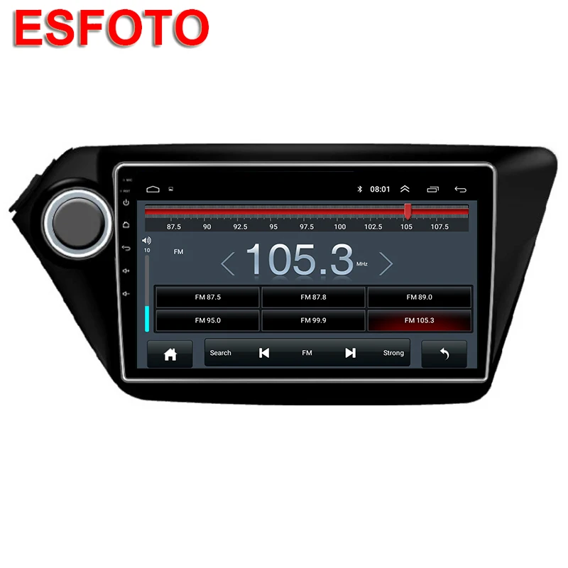 Perfect 2 Din Car Dvd Multimedia Player for Kia K2 Rio 2010 2011 2012 2013 2014 2015 2016 2017 Gps Navigation Headunit Car Radio BT Wifi 3