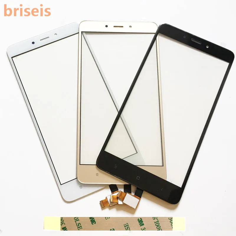 Briseis сенсорный экран для Xiaomi Redmi Note 4 Сенсорная панель дигитайзер внешнее стекло