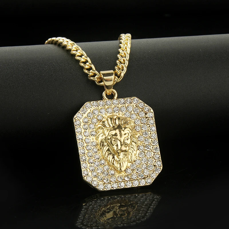 Золотые и серебряные хип-хоп ожерелья с подвесками для мужчин буквы хип-хоп ювелирные изделия цепочки стразы ожерелья ювелирные изделия подарок Прямая поставка