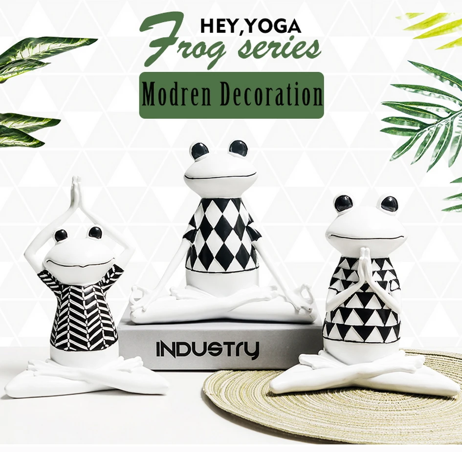 Modern-Home-Decor-Figurine-Wedding-Table-Decoration-Accessories-Statue-Ornament-Frog-Resin-Miniature-Living-Room-Desk-Sculpture(1)