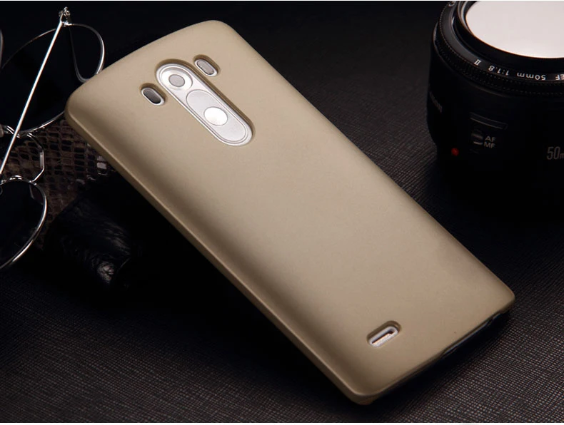 Матовая Пластик Coque 5.5For Lg G3 чехол для Lg G3 D855 D856 D857 D859 телефона чехол-лента на заднюю панель