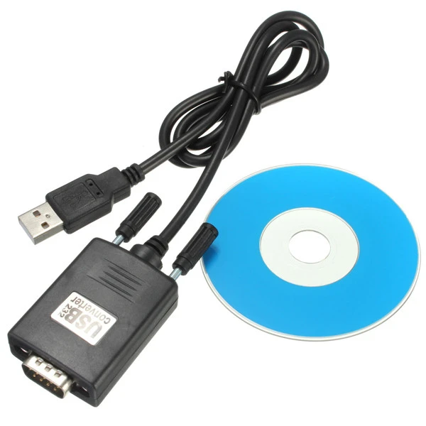 RS232 Serial to USB 2.0 PL2303 9 Pin COM Cable Adapter Converter for Win 7 8