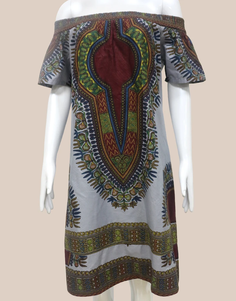 2016 spring New fashion design font b african b font batik fabric Strapless font b dress