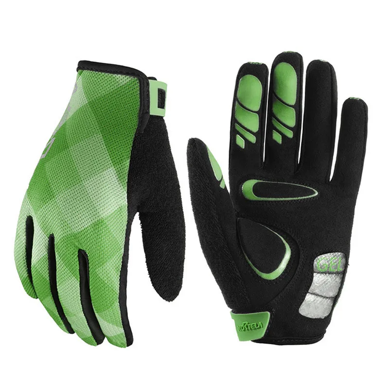 

KORTELA Men Cycling Gloves Full Finger Road MTB Bike Bicycle Gloves Breathable Touch Screen Outdoor Sports Fitness Glove Guantes