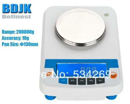 

200000g Electronic Balance Measuring Scale Large Range Balance Counting and Weight Balance with 10g Scale