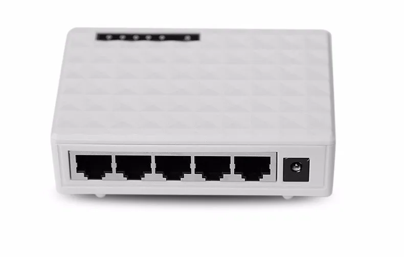 5 портов 10/1000/100 Мбит/с Gigabit Commutateur концентратор Rapide LAN Ethernet De Bureau Commutateurs Adaptateur Noir/blanc