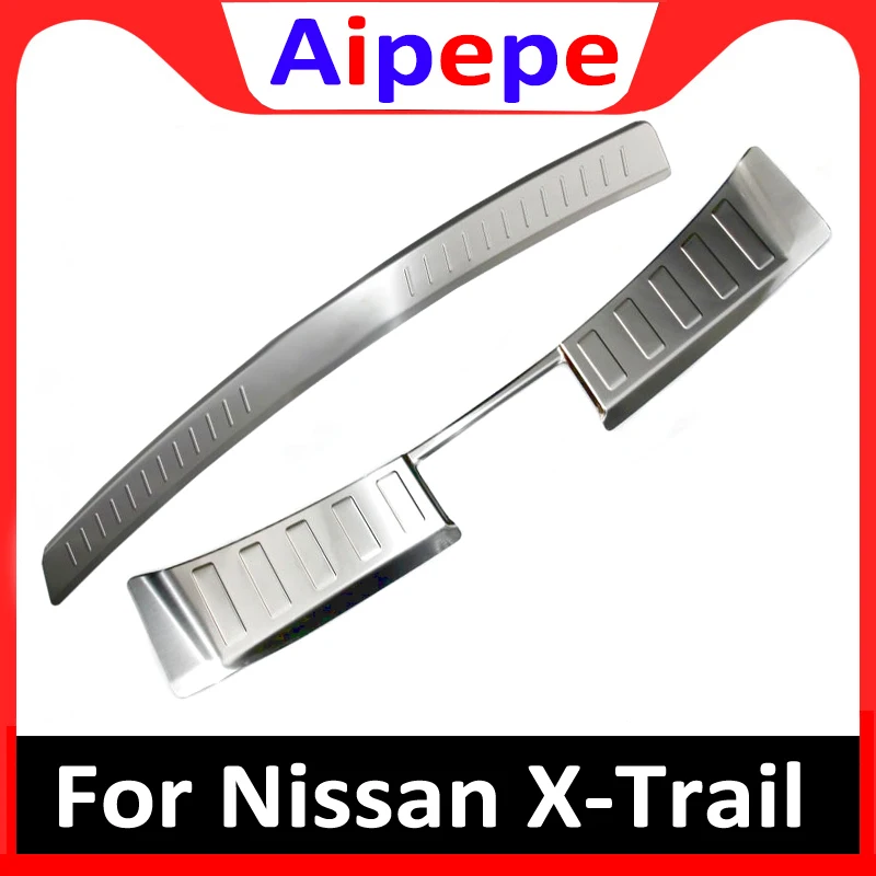 Накладка на задний бампер из нержавеющей стали для Nissan X Trail T32 Rogue 2014 2015