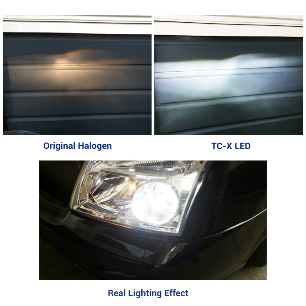 TC X D2S H7 H11 Светодиодная лампа светильник H1 H3 головной для автомобиля 12v льда СГП D4S
