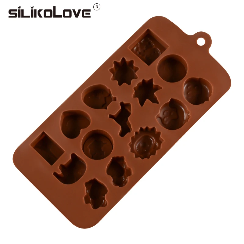 SILIKOLOVE новые формы для торта индивидуальная 15 полостная форма FDA LFGB силиконовые