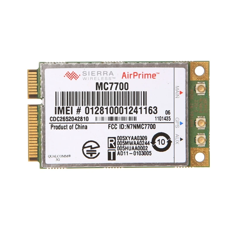 MC7700 Mini PCI-e 3g HSPA LTE 100MBP Разблокирована беспроводной WWAN WLAN карты модуля