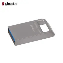 Kingston technology DataTraveler Micro 3,1 64 ГБ, 64 ГБ, 3,0 (3,1 Gen 1), Conector USB Tipo A, Sin tapa, Metalico