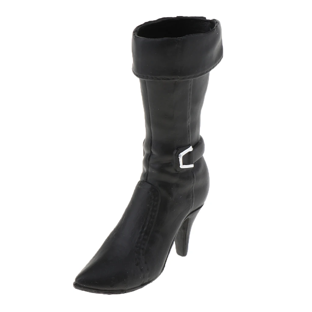 1:6 Scale Fashion High Heel Shoes Boots Model for    Kumik 12