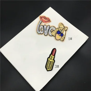 

Wholesale 20pcs Embroidered Sewing On Patch Iron-On Patch Stickers For Clothes Sewing Fabric Applique Supplies YH19