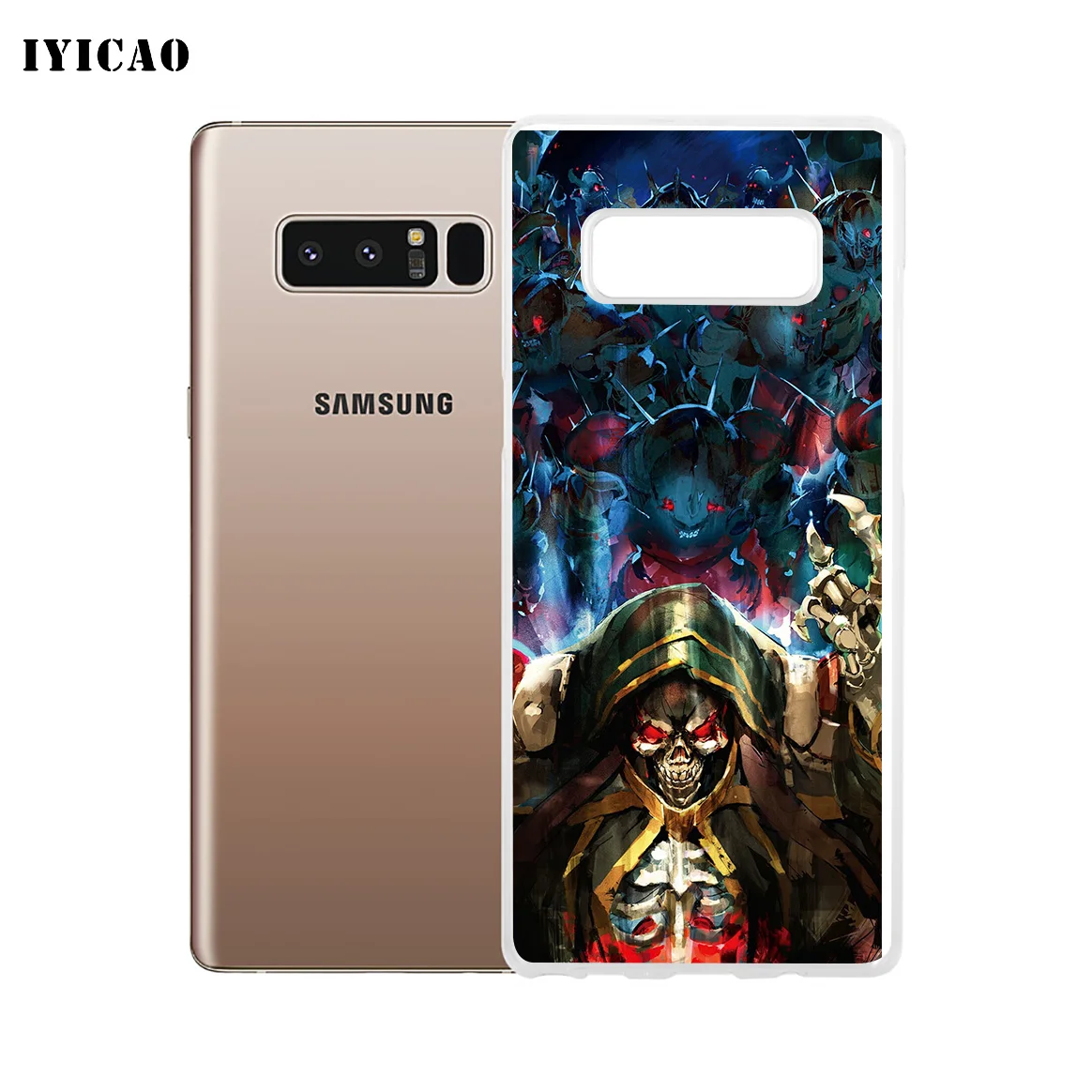 IYICAO Overlord Мягкий силиконовый чехол для телефона Samsung A5 A6 Plus A7 A8 A9 J3 J5 J7 Note 8 9 TPU