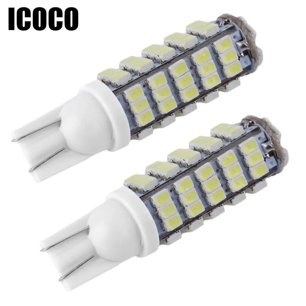 1pcs T10 68 LED 12V Bulb 1206 68 SMD LED Car 68smd 3020 W5W 194 927 168