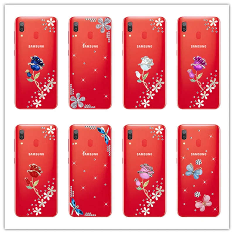 

Bling Rhinestone case For Samsung Galaxy A30 A50 A7 A9 A8 A6 PLUS 2018 NOTE 9 8 S10 S10E S9 S8 PLUS J2 J3 J4 J5 J6 J7 J8 2018