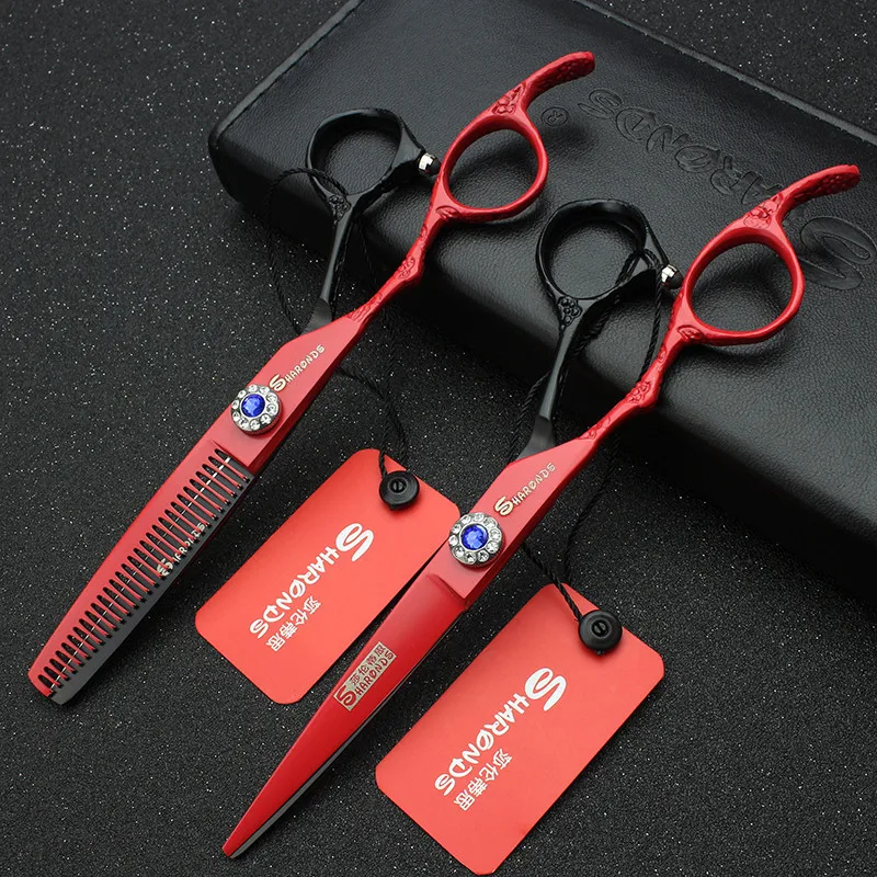 

Sharonds Japan Advanced Hair Trim Left Hand Scissors Set Professional Stainless Steel Salon Hairdressing Scissors