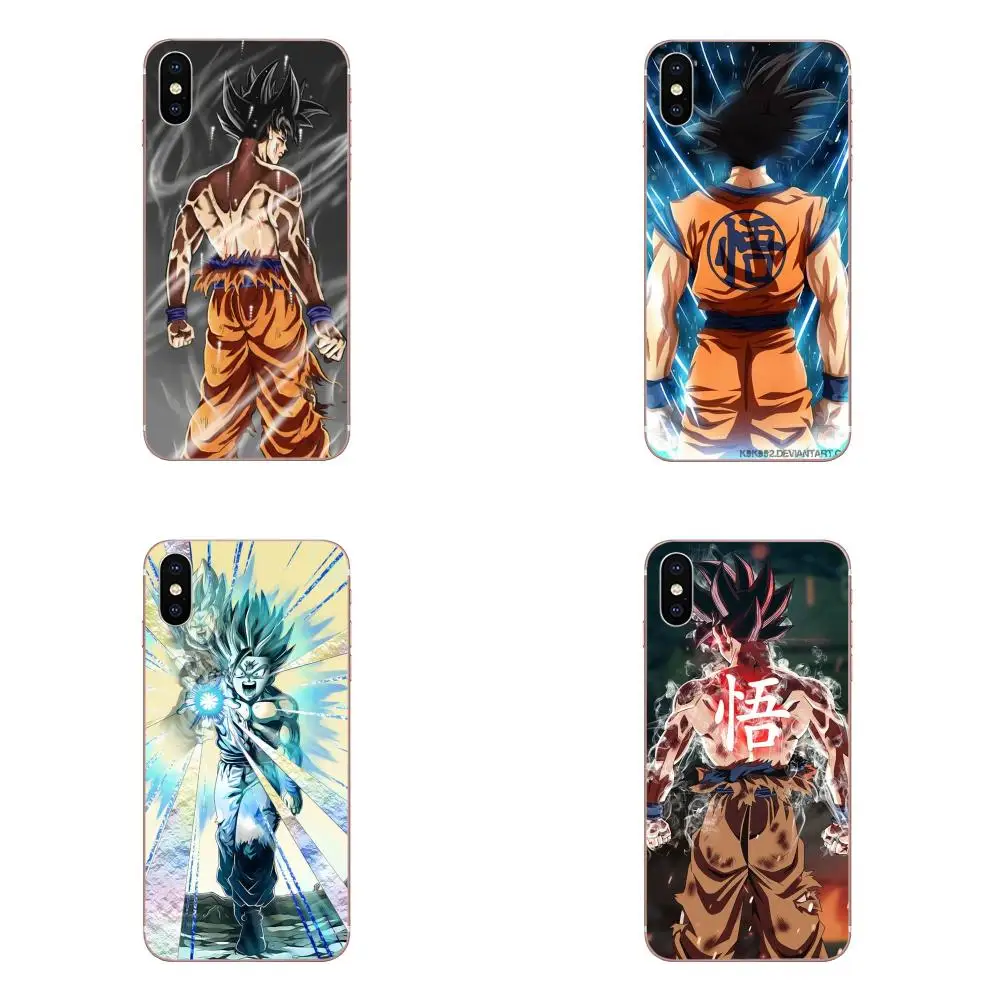 Diy красочная печать рисунок TPU Dragon Ball Z Super Goku новая трансформация для Xiaomi Redmi Mi Note 7 8
