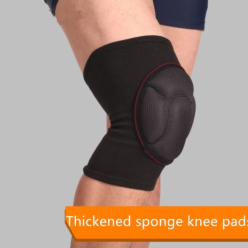 

2 Pcs Thickening Volleyball Football Extreme Sports Knee Pads Brace Support Protect Cycling Knee Support Protector Kneepad