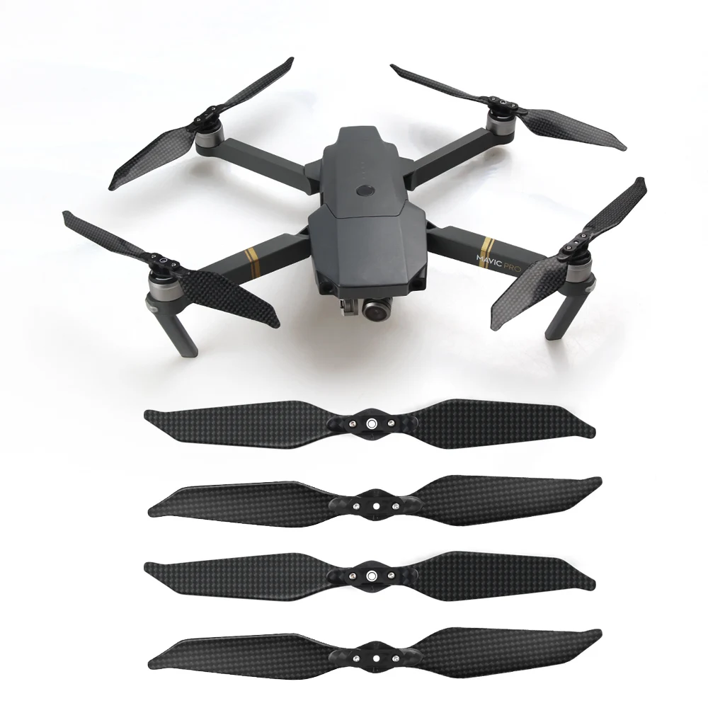 2 пары пропеллеров Mavic PRO 8," X 3" из углеродного волокна CW CCW Для DJI Racing Quad 8330F пропеллер 8," быстросъемный складной реквизит