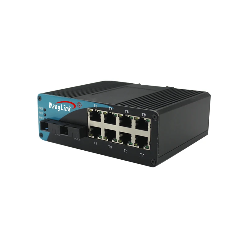 WangLink промышленный Класс POE коммутатора Ethernet 10/100 M 2* SFP 8* Rj45 IP40 промышленный Класс переключатель