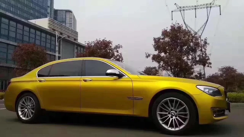 Matte Metallic Chrome Vinyl Film Wrap-7