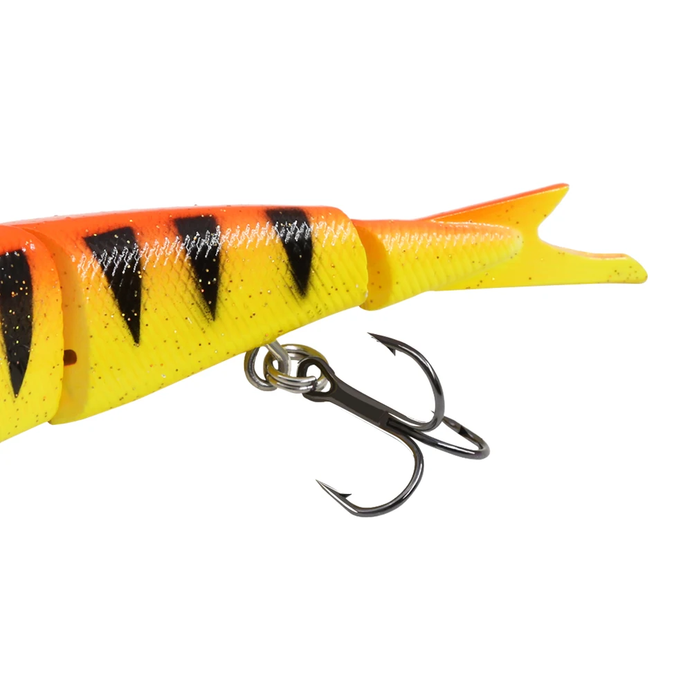 4 игровые жесткие приманки swimbaits секции жесткая приманка для рыбалки 120 мм 19 г