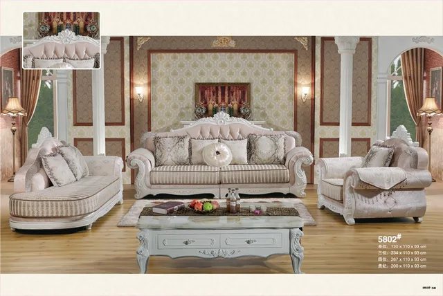 Best Price 2016 Real Hot Sale Armchair Chaise Bean Bag Chair Home Furniture Sofa Set Living Room With Solid Rubber Carving French Style 
