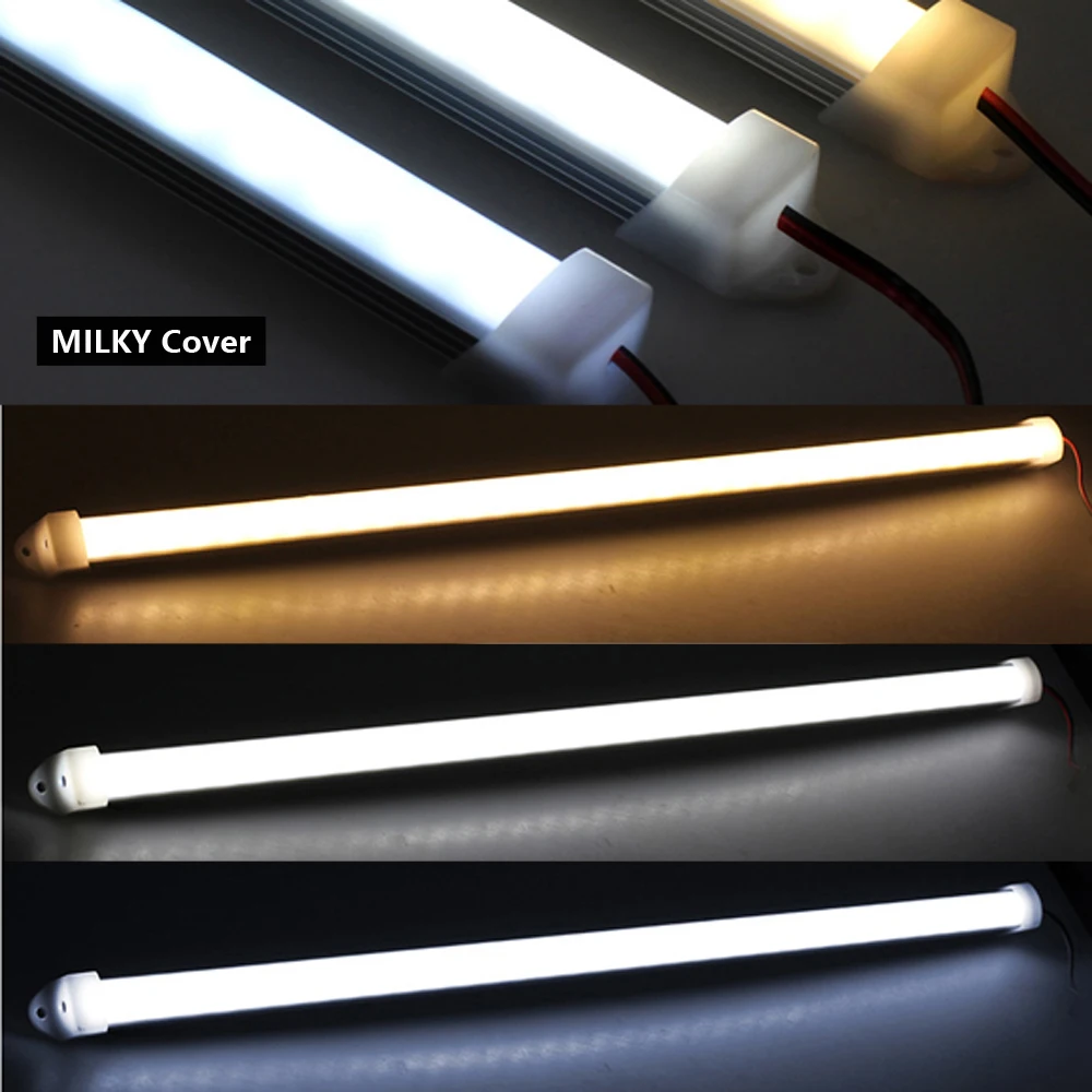 

20/30/50CM Milky Cover 5730 LED Rigid Strip Hard Bar Light Tube Lamp Strips For Night Desk Reading lighting Bulb