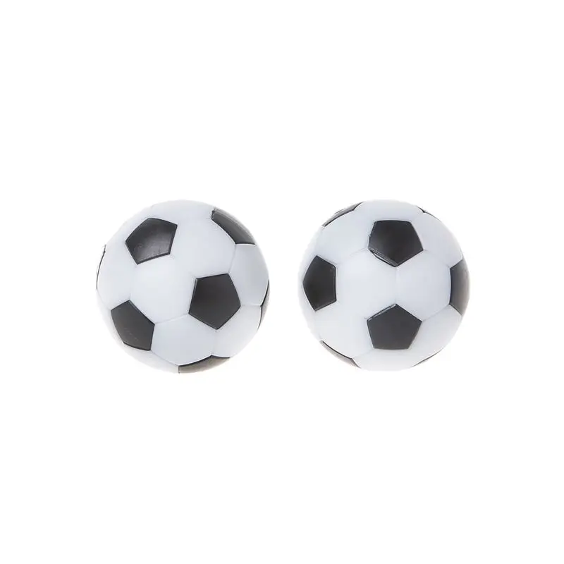 OOTDTY 2 шт смоляный Настольный футбольный мяч для игры в помещении Fussball футбол 32 мм 36 мм
