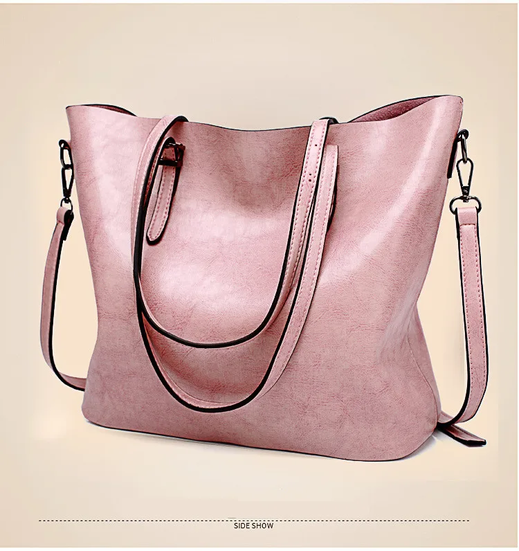 Women Oil Leather Tote Handbags | Shop Avenue Store | Men Women ...