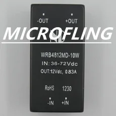 

WRB4812MD-10W dc dc converter 48v to 12 0.83a single output isolated step down power module dc-dc buck switching power