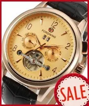 JAG6905M3S2 Новые популярные jagar автоматические мужские часы завод черный ремешок из натуральной кожи Лучшая цена с подарочной коробкой