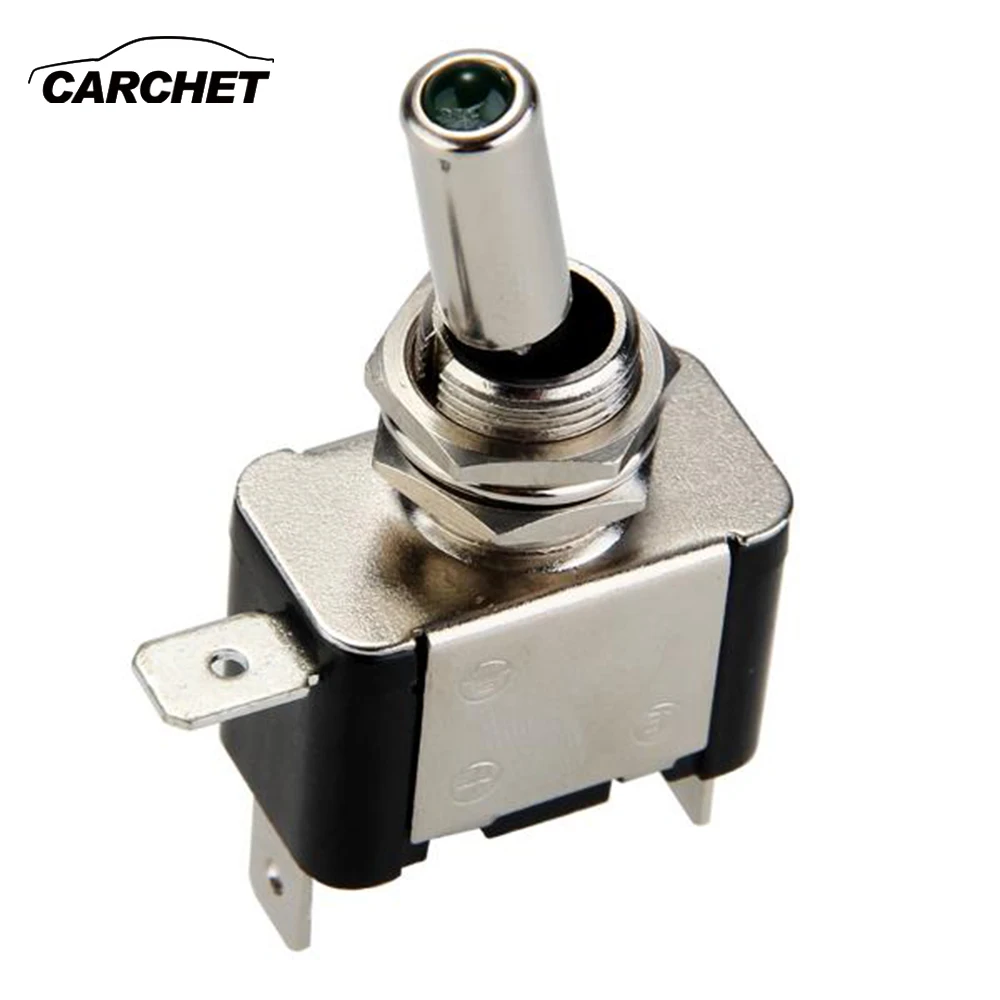 CARCHET Toggle Switch Car Button Switch Panel Black Switches Isolator