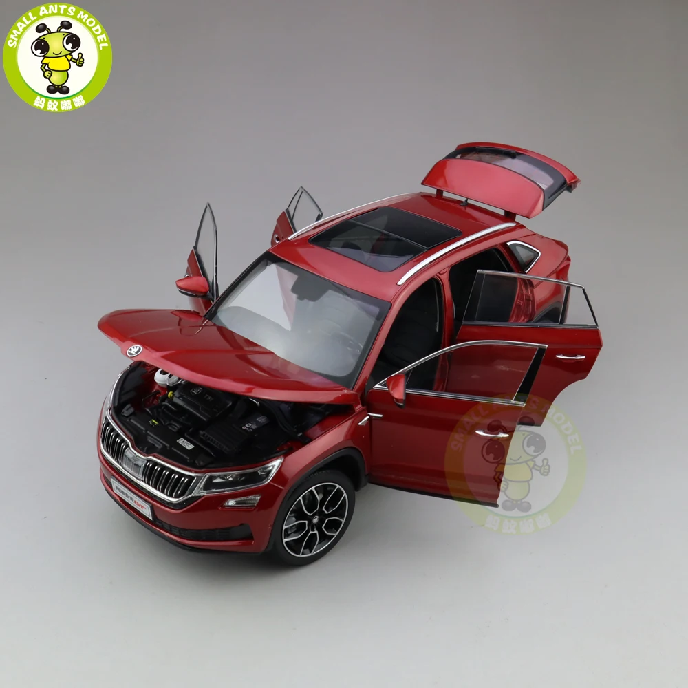 1/18 Skoda KODIAQ GT SUV литая модель металлическая модель автомобиля SUV подарок коллекция хобби красный