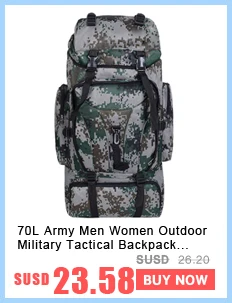 Мужская Уличная сумка, водонепроницаемый военный рюкзак, рюкзак, тактика, рюкзак, женский рюкзак для путешествий, спортивная сумка на плечо, 20л