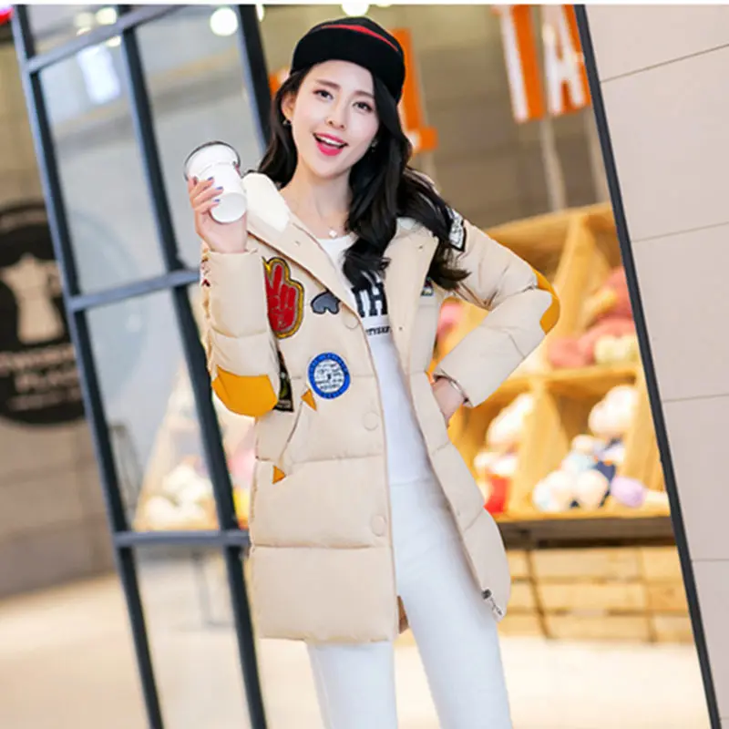 Bas Femelle Et red Caots Le Épais Black D'hiver Veste Style Vers La green Taille Parkas Plus Manteau white Lâche Rembourré Ld189 Long De Pour khaki Coton Nouveau blue Femmes Britannique 1fHx00
