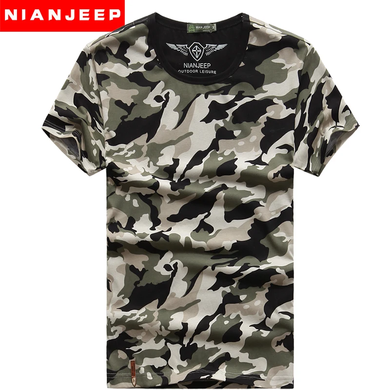 NIAN JEEP Brand clothing Men Camouflage 
