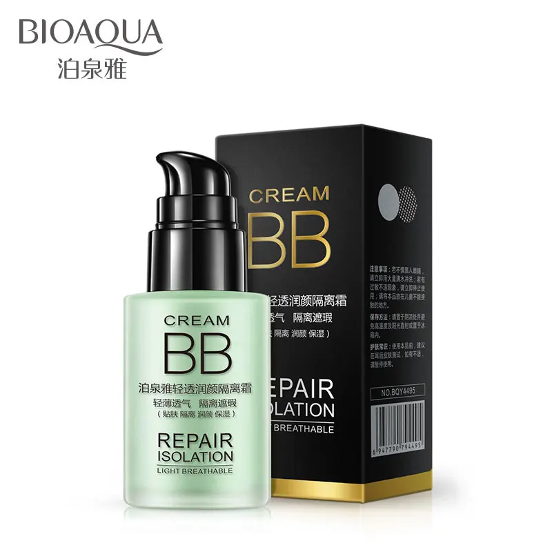 BIOAQUA натуральный отбеливание ярче BB крем идеальное безупречное покрытие акне пор