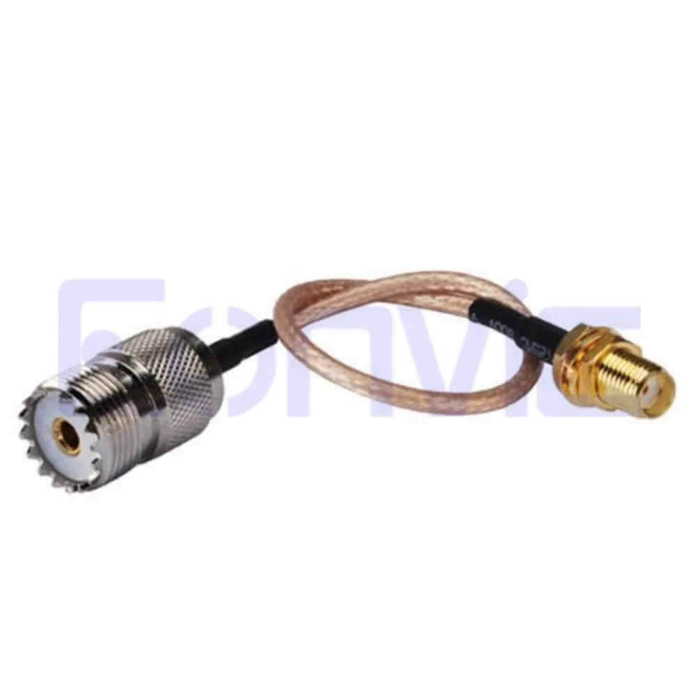

Eonvic SMA male to UHF SO-239 Female Connector Handheld Antenna Cable