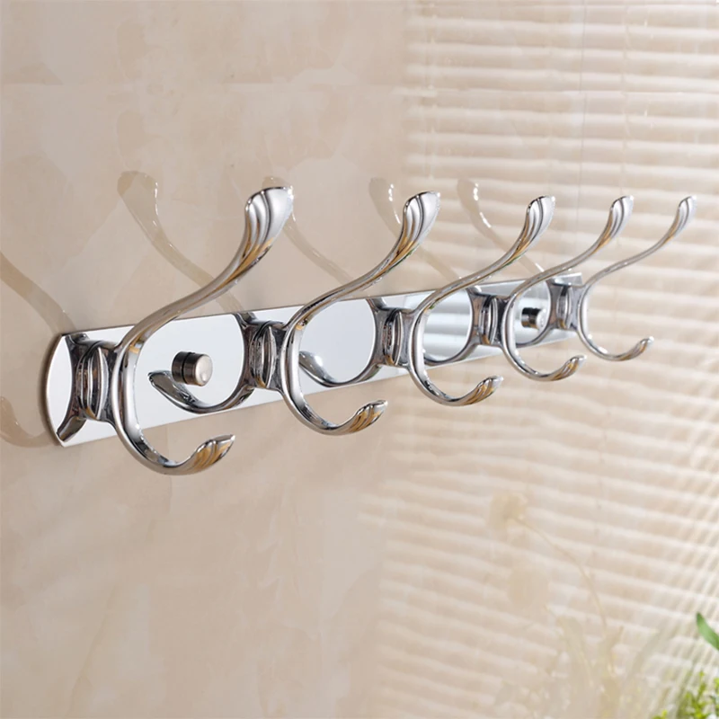 2015 Stainless Steel Hook Hanging Hook Multi Row Bathroom Toilet Tail