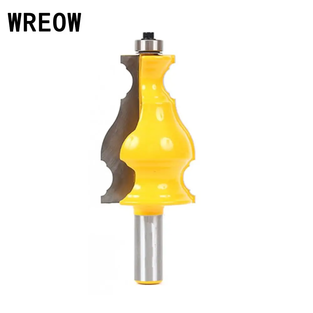 1/2Inch Round Shank Frame Molding Router Bit Door Knife Woodwork Tenon