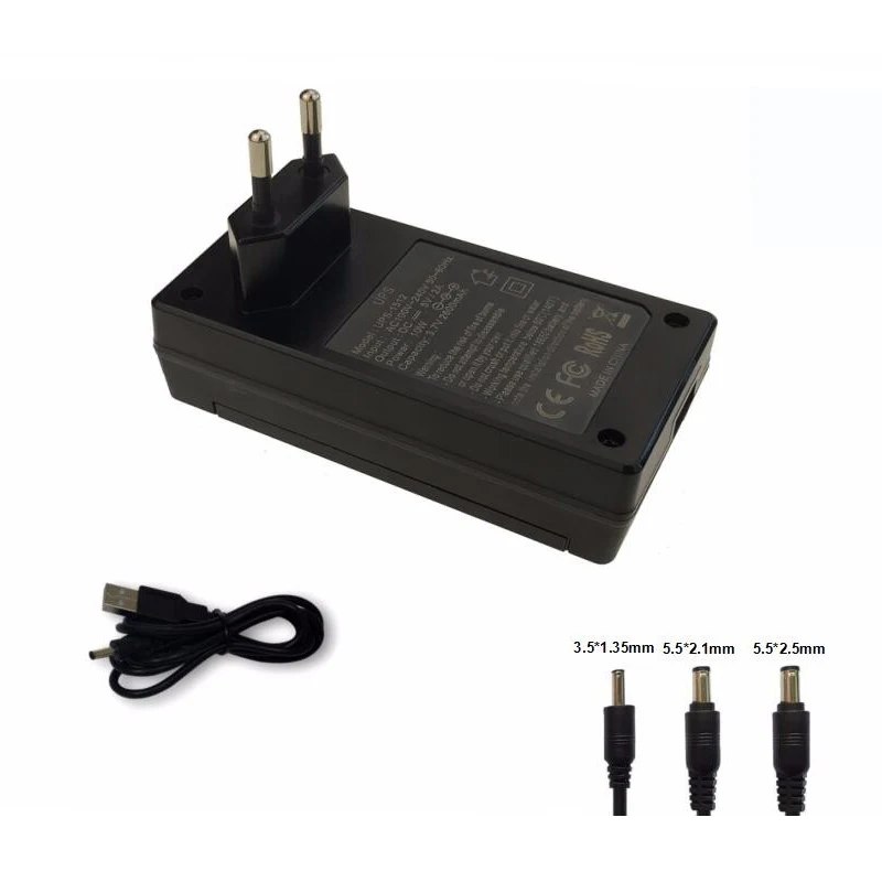  5V2A AC to DC Mini Adapter Uninterruptible Power Supply UPS Provide Emergency Power Backup to CCTV  - 32765007938