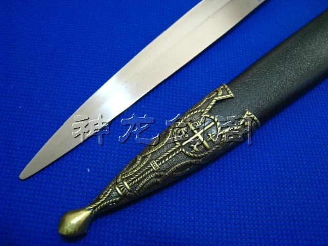S3403 миниатюрный Ланселот Королевский герб Мир Dragon меч нож 13.4"