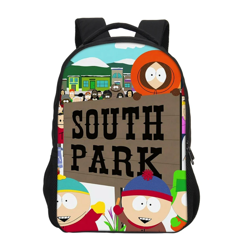 

VEEVANV Anime Cartoon South Park 3D Printing Backpacks For Boys Girls School Bags Teenage Bookbag Casual Shoulder Bag Mochila