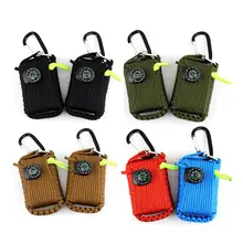 LGFM-29 в 1 оборудование для выживания на открытом воздухе спасательный набор Paracord аптечка первой помощи принадлежности поле самопомощи коробка для кемпинга путешествия рыбалки