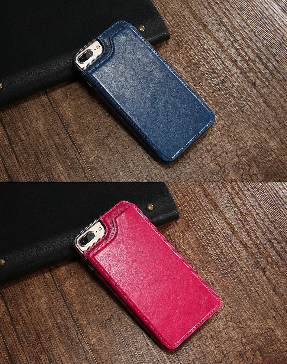 Flip Leather Case For iPhone 7 6 6S Plus YYF (9)