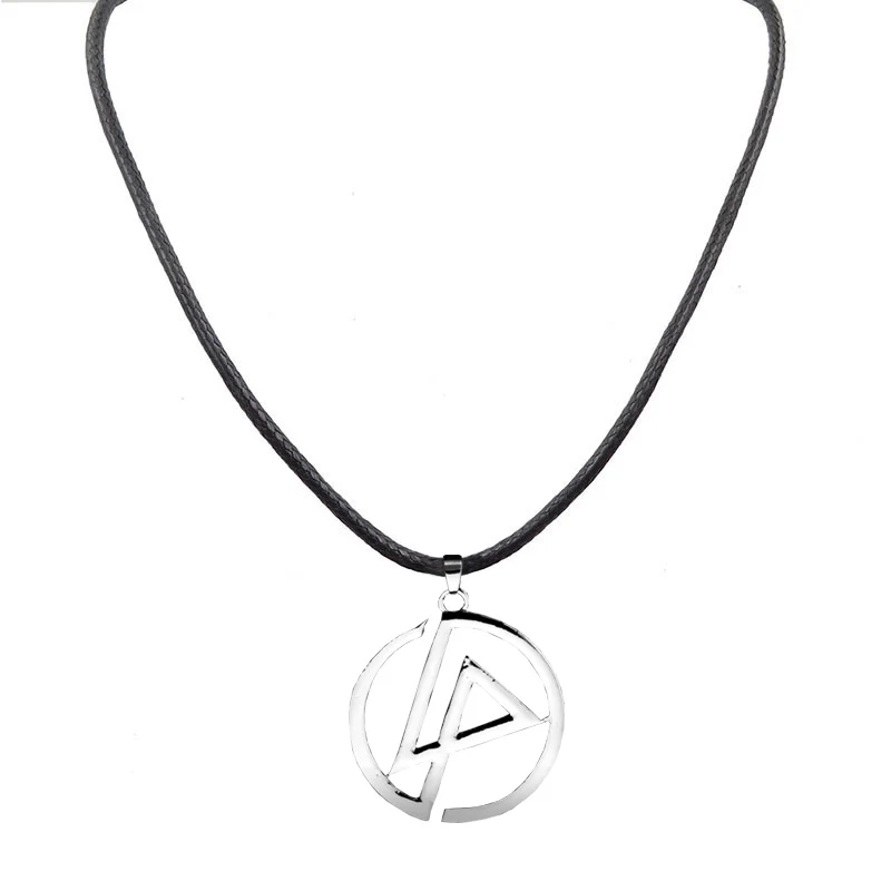 Ювелирные изделия высокого качества lnrrabc серебристый Linkin Park панк для женщин унисекс модное популярное ожерелье с подвеской модные ювелирные изделия - Окраска металла: As Picture