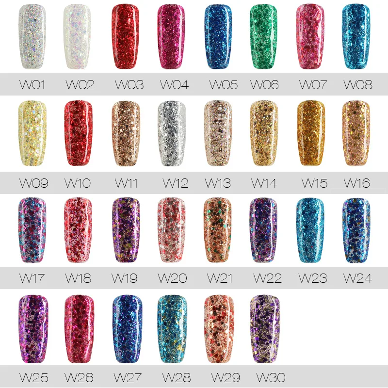(Choose 10)ROSALIND 10ML Gel Nail Polish Set Fresh Color Soak off UV Nail Art Manicure Primer Nails Gel Polish Varnish Kit