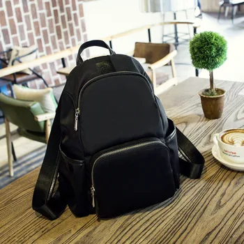 

050618 new hot lady casual nylon backpack